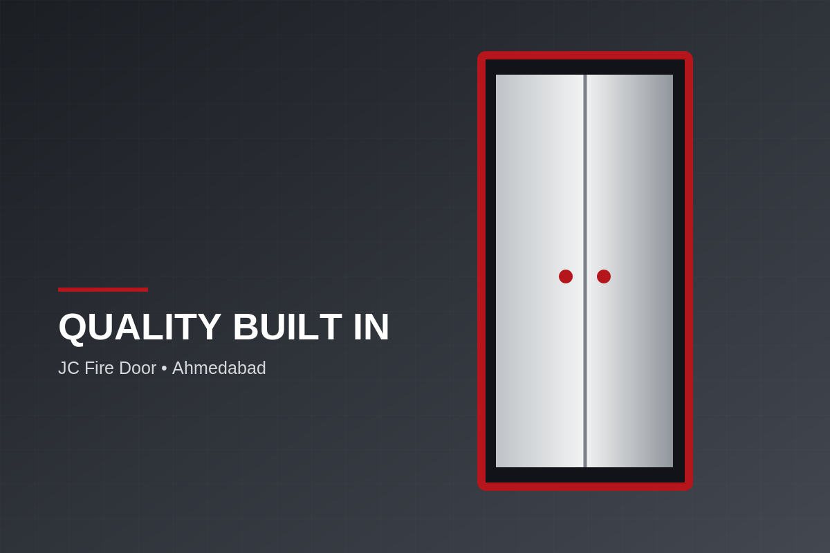 Quality built into the assembly